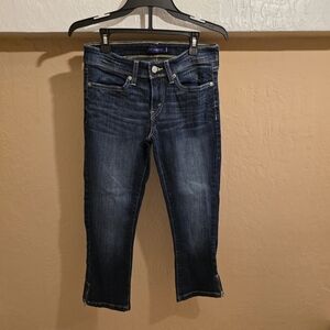 Levi's Dark Blue Ankle Jeans